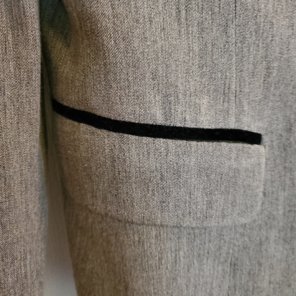 Christina Gray ,Black Trim Blazer S - Picture 4 of 9